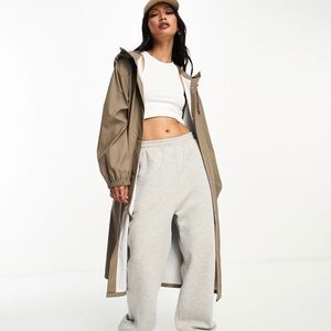 Brand New ASOS Rubberized Rain Parka
